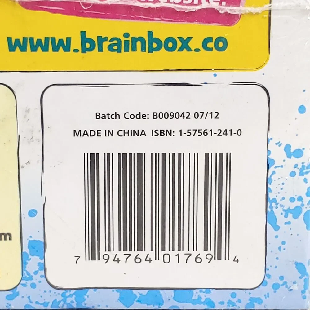 BrainBox The World Memory Card Game University Games Educational Kids NEW SEALED